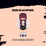 Skin Black Pink for Minecraft