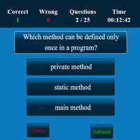 Java MCQ ảnh chụp màn hình 7
