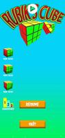 Rubik's Cube 3D Plakat
