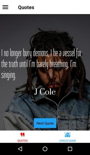 J Cole Lyrics Quiz For Android Apk Download