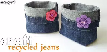 Recycled Jeans Denim Crafts