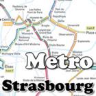 Plan métro Strasbourg map أيقونة