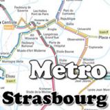 Plan métro Strasbourg map biểu tượng