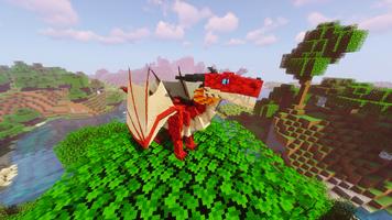 Poster Dragon Minecraft Mod
