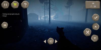 Slenderman2 Creepy Horror Game capture d'écran 1