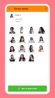 Jennie Blackpink WAStickerApps screenshot 1