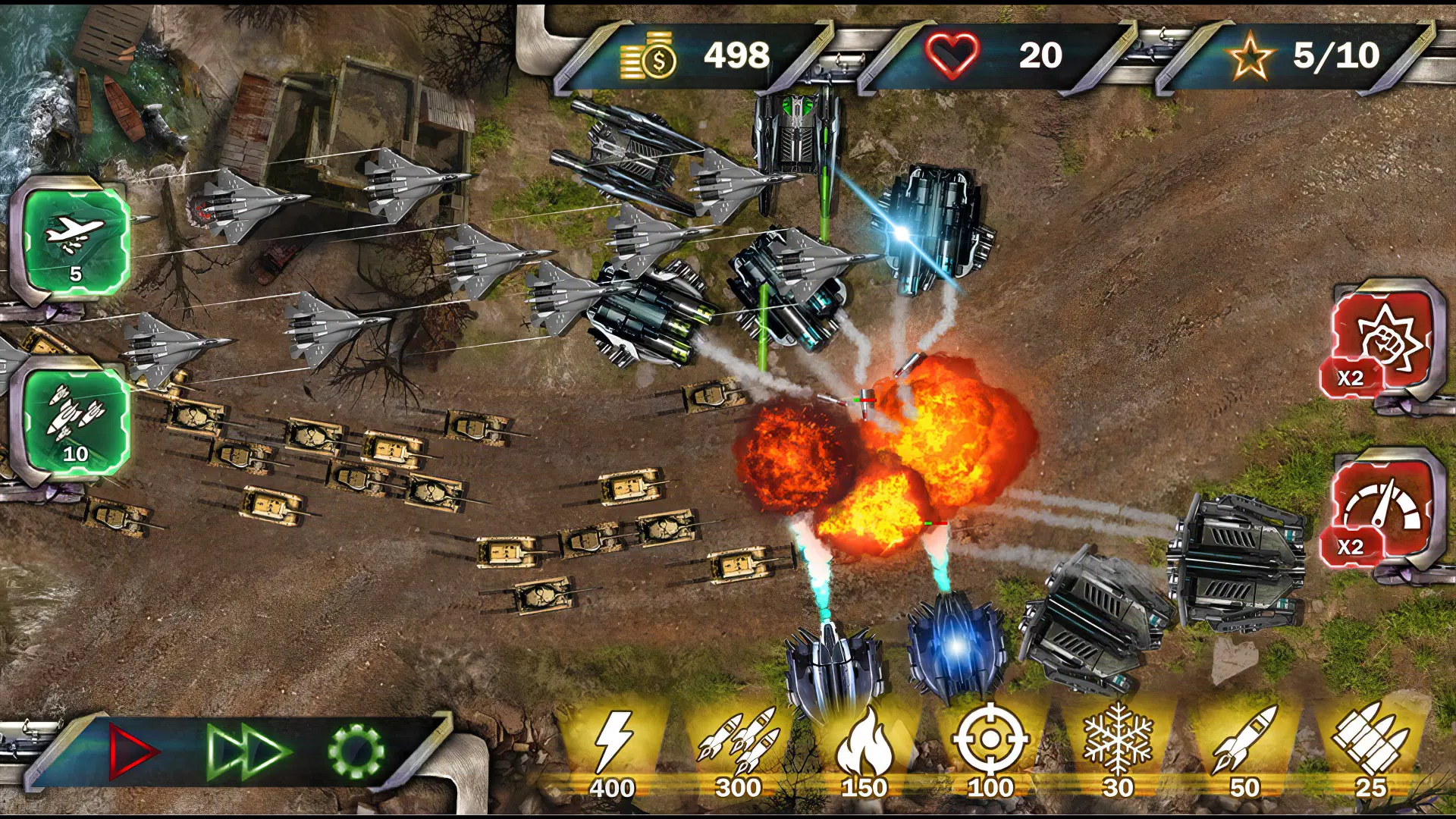 Rush War TD – Tank Attack