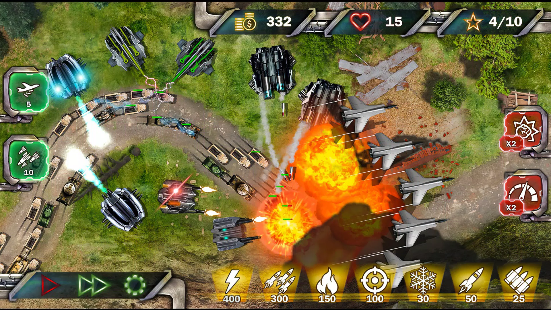 Rush War TD – Tank Attack