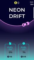 Neon Car Drift Cartaz