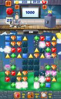 Jewel Blast Match 3 Game پوسٹر