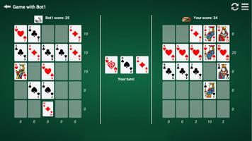 Poker Squares Battle capture d'écran 2