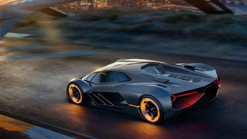 Lamborghini Terzo Millennio Affiche