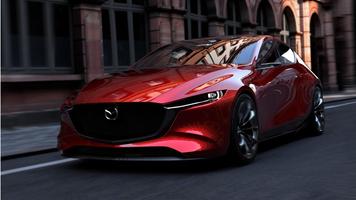 Fast Mazda Car Wallpaper imagem de tela 2