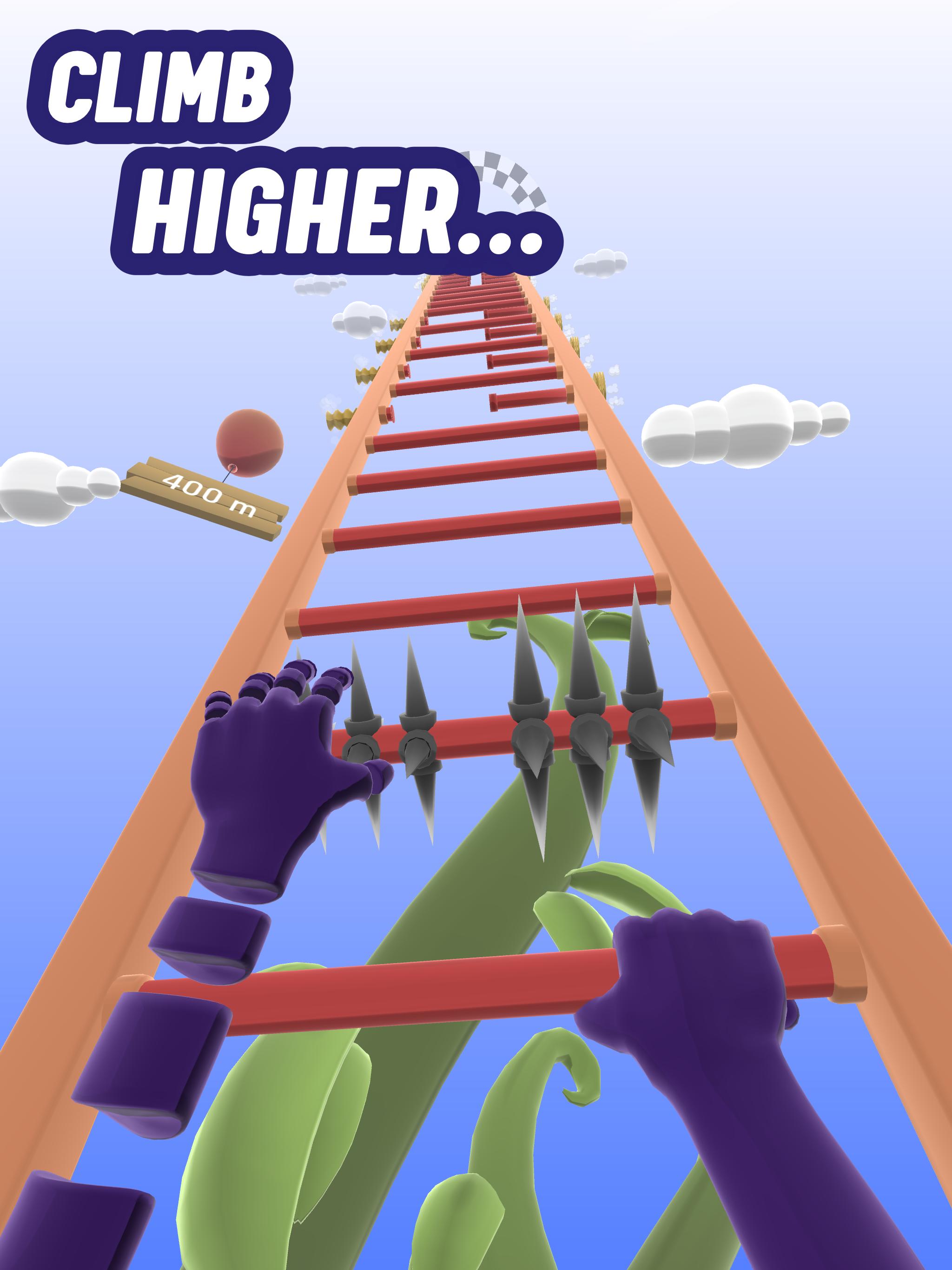 A difficult game about climbing на телефон