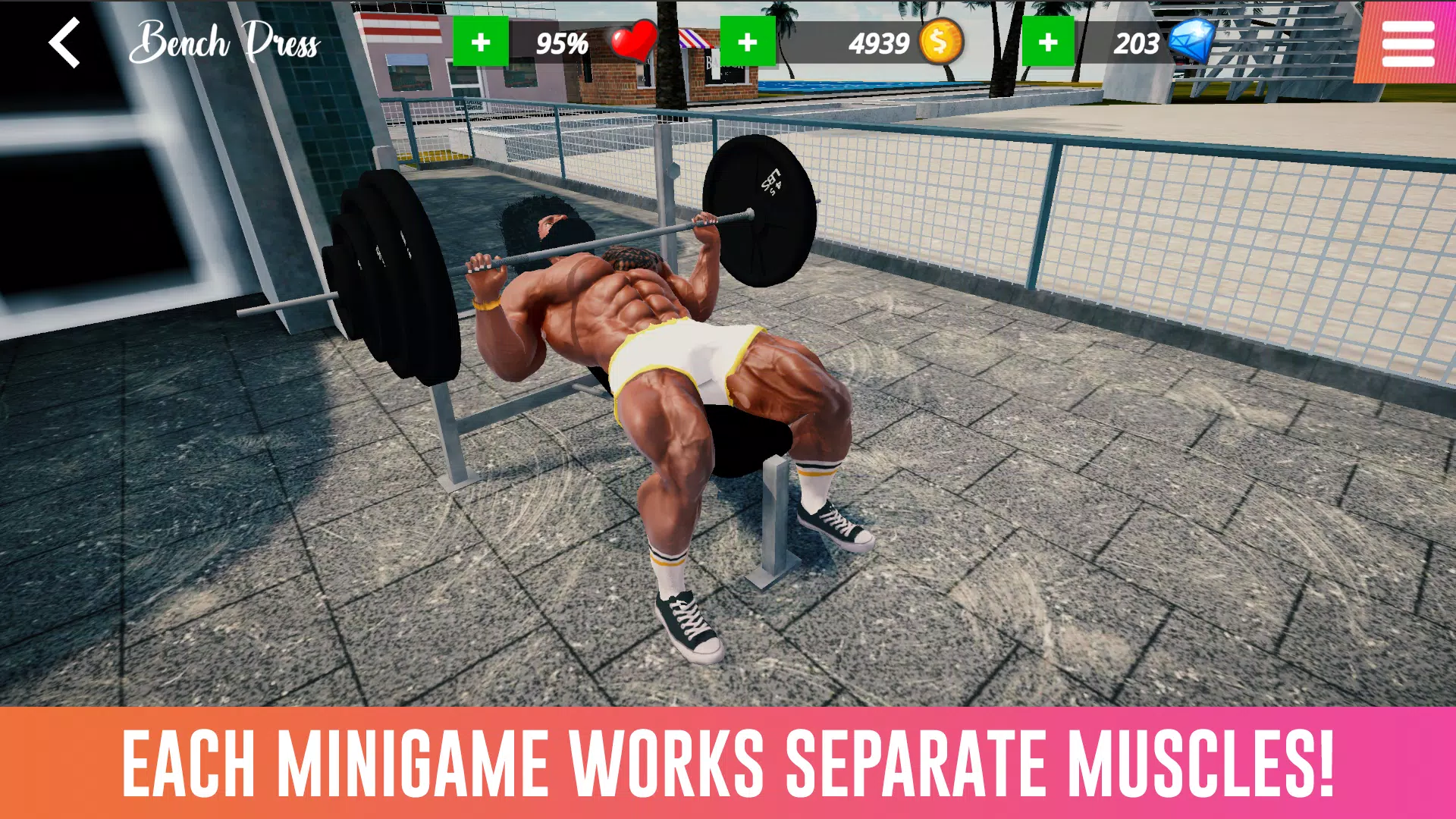 Iron Muscle IV: gym game for Android - APK Download