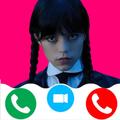 wednesday addams video call