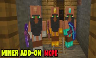 Add-on Miner for Minecraft PE ảnh chụp màn hình 1