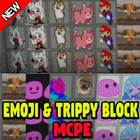 Emoji and Trippy Block Pack Addon for Minecraft PE simgesi