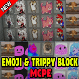 Emoji and Trippy Block Pack Addon for Minecraft PE simgesi