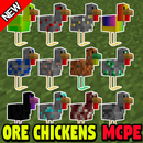 Ore Chickens Addon for Minecraft PE APK