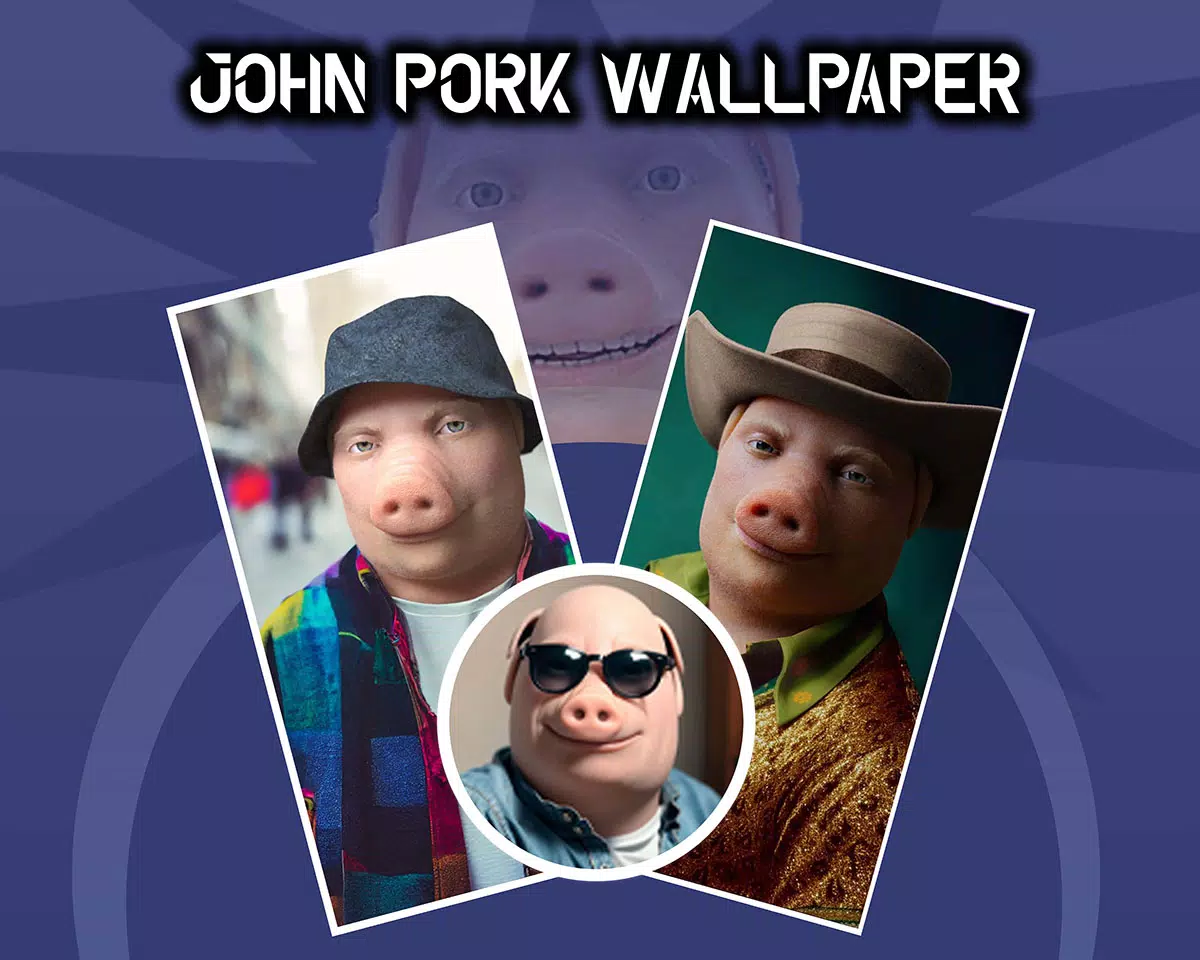 John Pork in different languages meme 