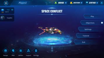 Space Conflict captura de pantalla 1