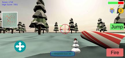 Snowman Battle capture d'écran 2