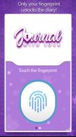 Journal With Lock Secret Diary پوسٹر