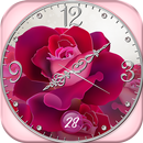 Reloj Rosa Analogico en Vivo APK