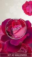 Reloj Rosa Analogico en Vivo captura de pantalla 2