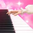पियानो मास्टर गुलाबी: कीबोर्ड