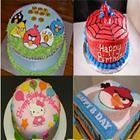 Dernier gâteau d'anniversaire pour enfants icône