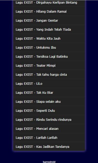 Song Collection Exist Popular Mp3 2017 For Android Apk Download