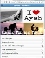 Kumpulan Puisi Ayah Tercinta poster