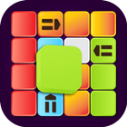 Squared Adjacent Stones Puzzle أيقونة