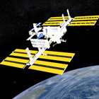 ISS and Earth icon