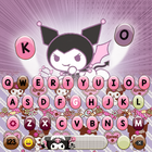 Cute Kuromi Keyboard ไอคอน