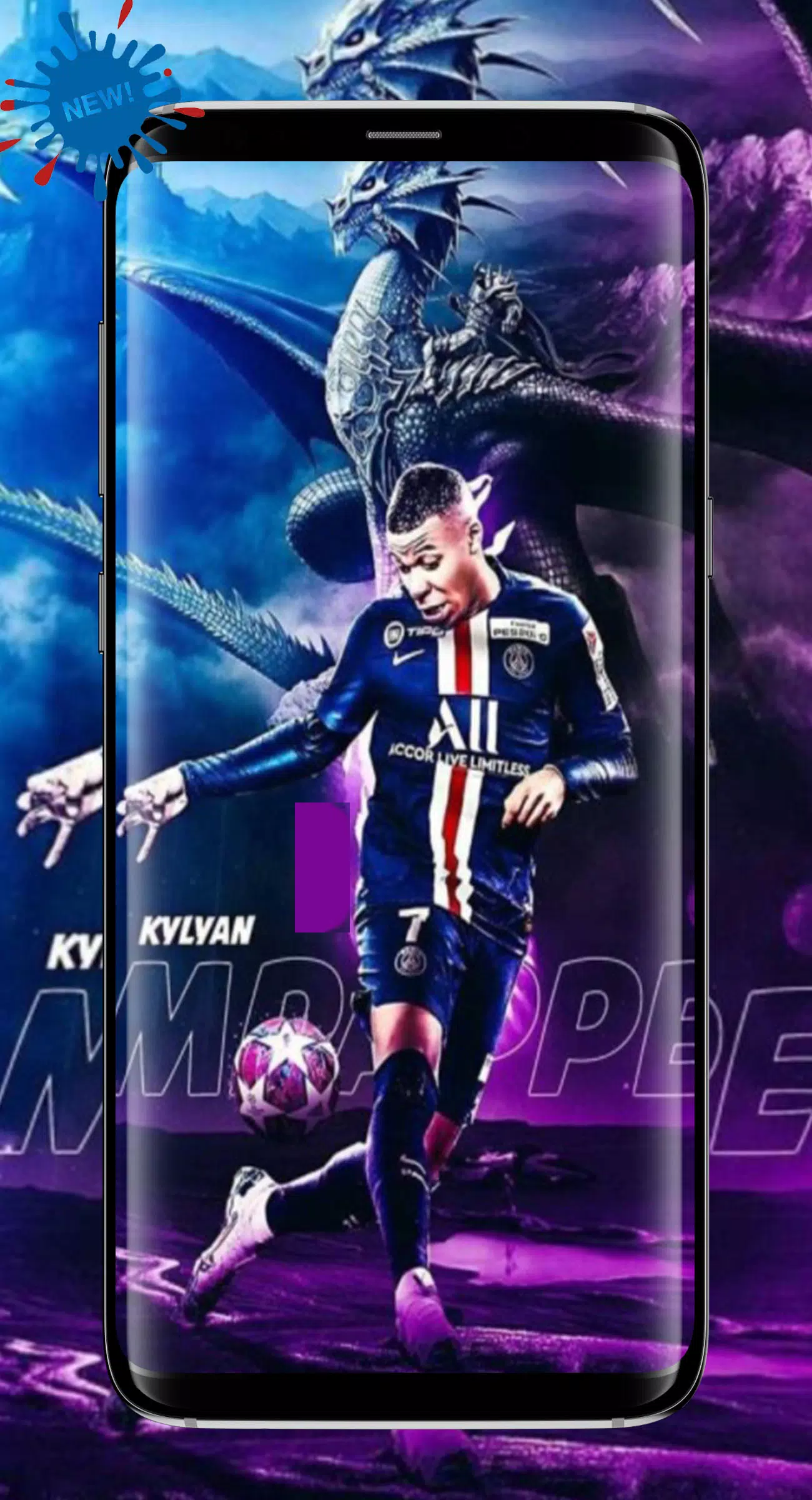 Kylian Mbappe Wallpaper 4k 21 Psg Ligue One Apk For Android Download