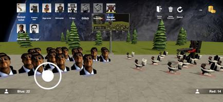Toilet Fighters Sandbox: Space imagem de tela 3