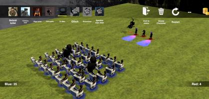 Toilet War Sandbox screenshot 2
