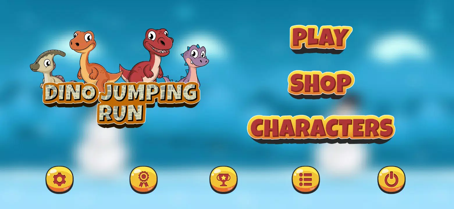 Dinos Jump 🐉 Dinosaur Game App for Kids 