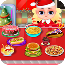 Little Baby Santa Chef - Christmas Kitchen Cooking APK