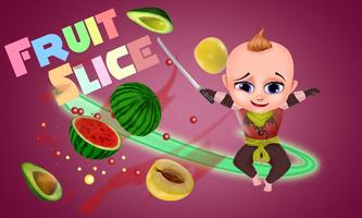 Little Baby Fruit Slice Farm - Free game Affiche