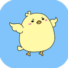 Flying Fat bird-icoon
