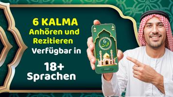 SechsKalimasZuhören rezitieren Plakat