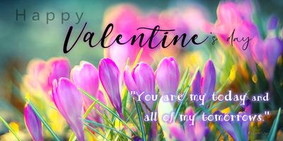 Happy Valentine's Day poster