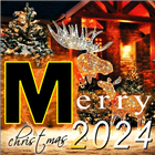 Merry Christmas 2024 иконка