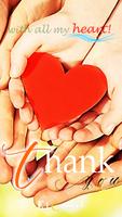 Thank You Card Affiche