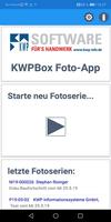 KWPBox Foto-App Demo Plakat