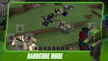 Zombie Apocalypse Minecraft PE imagem de tela 2